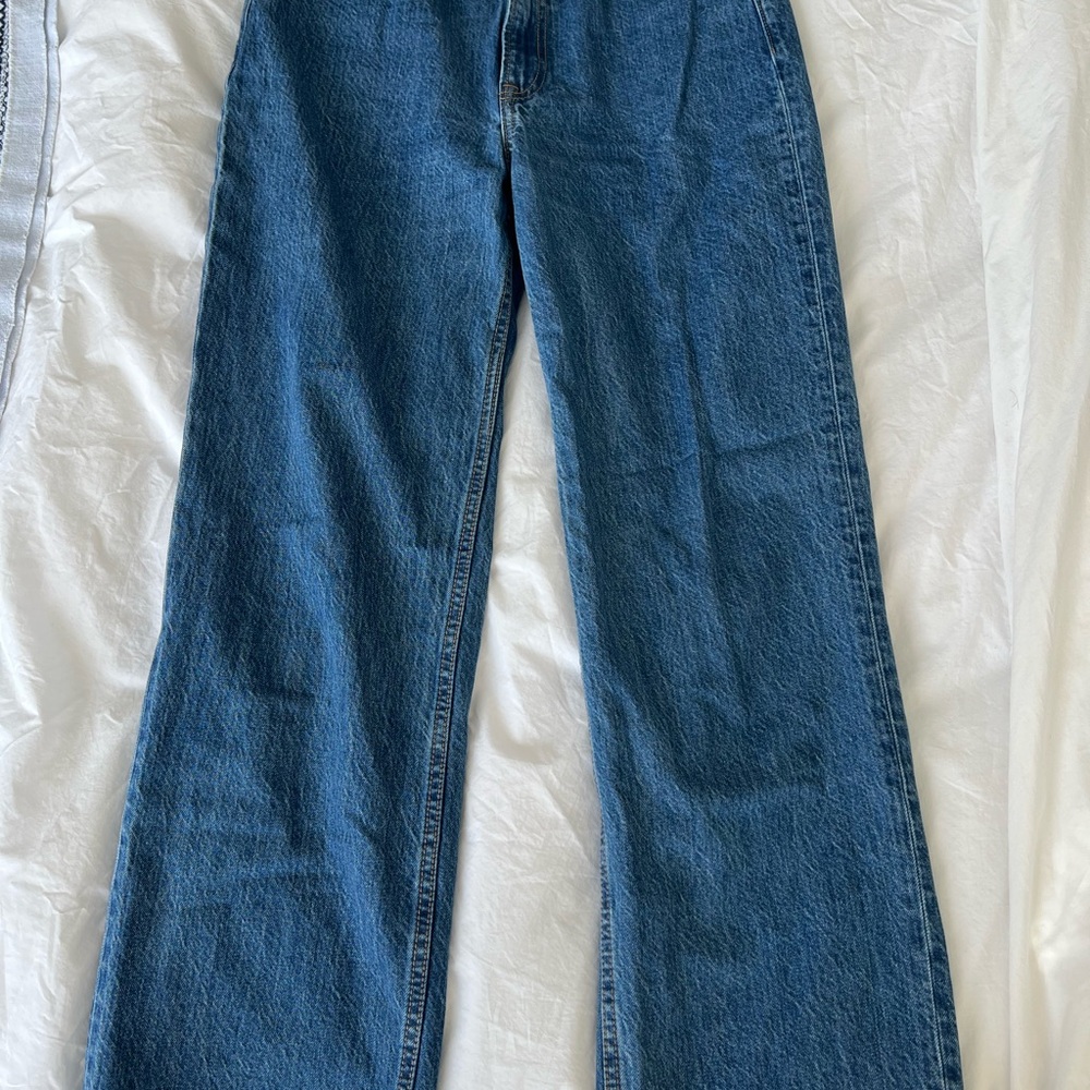High Rise Loose Jeans 25 Short